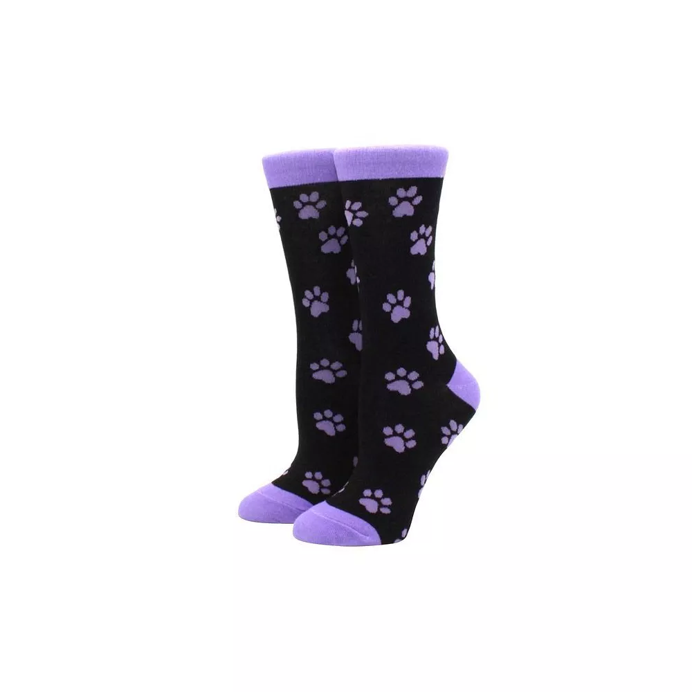 Носки с принтом фиолетовых лапок для собак от Sock Panda (женские размеры, взрослые, средние)
Носки с принтом фиолетовых лапок для собак от Sock Panda (женские размеры, взрослые, средние)