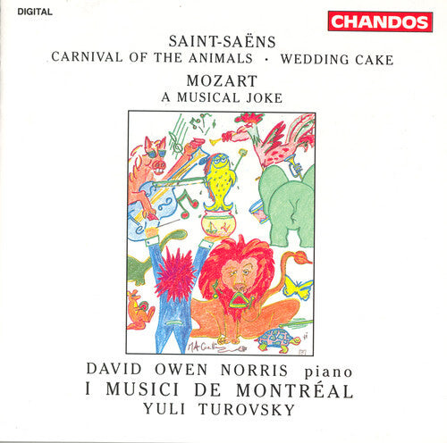 CD диск Saint-Saens / Mozart / Norris / Turovsky: Carnival of Animals / Musical Joke
CD диск Saint-Saens / Mozart / Norris / Turovsky: Carnival of Animals / Musical Joke