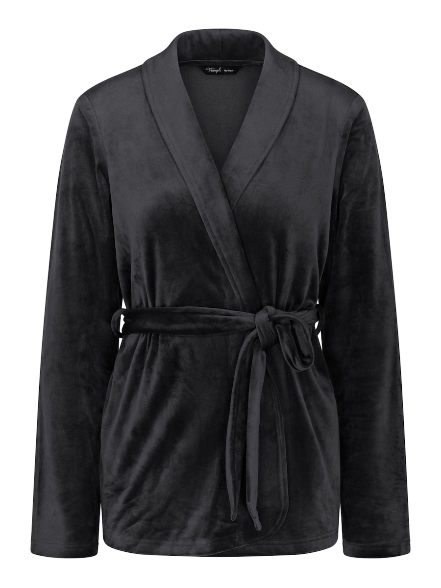 Короткий халат TRIUMPH Sensual Velour Robe Top, черный
Короткий халат TRIUMPH Sensual Velour Robe Top, черный