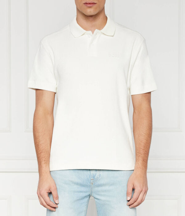 Поло Boss Orange хлопковое классическое, экрю
Поло Boss Orange хлопковое классическое, экрю