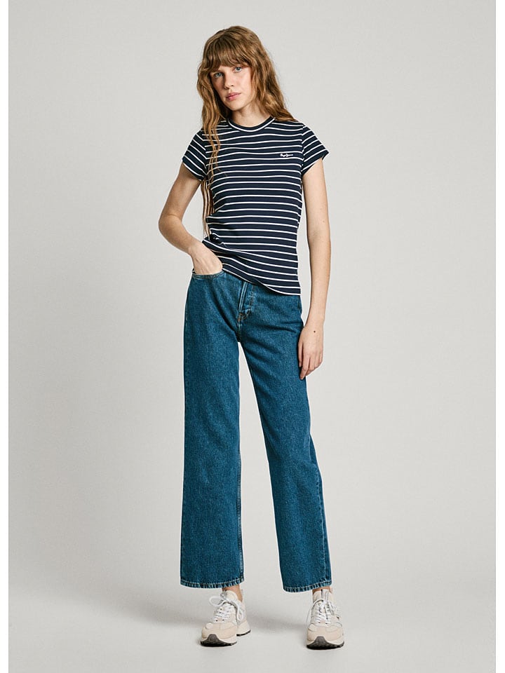 Футболка Meribel Pepe Jeans, темно-синий/белый
Футболка Meribel Pepe Jeans, темно-синий/белый