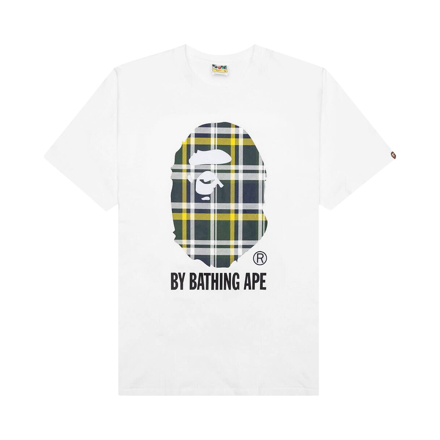 Футболка BAPE Check By Bathing Ape, цвет Белый/Зеленый
Футболка BAPE Check By Bathing Ape, цвет Белый/Зеленый