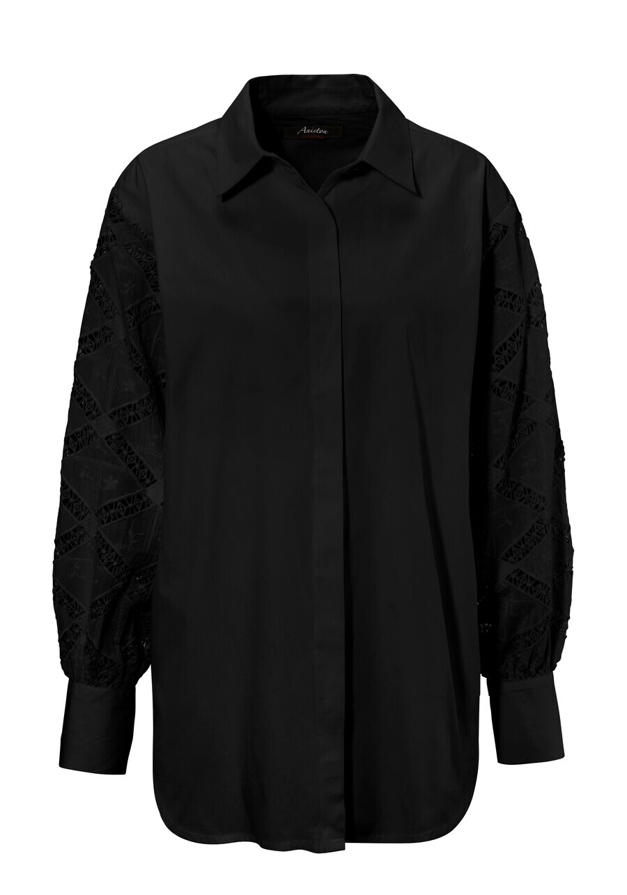 Длинная блузка Aniston CASUAL Blouse, черный
Длинная блузка Aniston CASUAL Blouse, черный