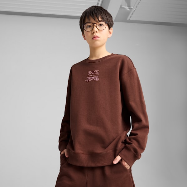 Толстовка с принтом для детей старшего возраста Puma X Tmnt, коричневый
Толстовка с принтом для детей старшего возраста Puma X Tmnt, коричневый