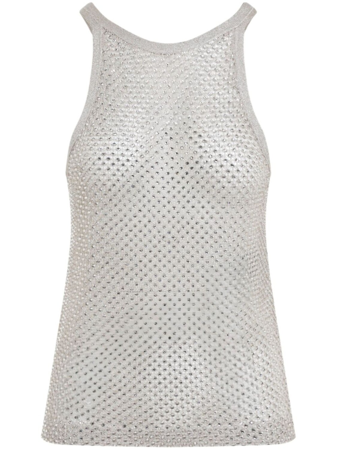 TOM FORD спортивный топ с кристаллами, нейтральный цвет 
TOM FORD спортивный топ с кристаллами, нейтральный цвет