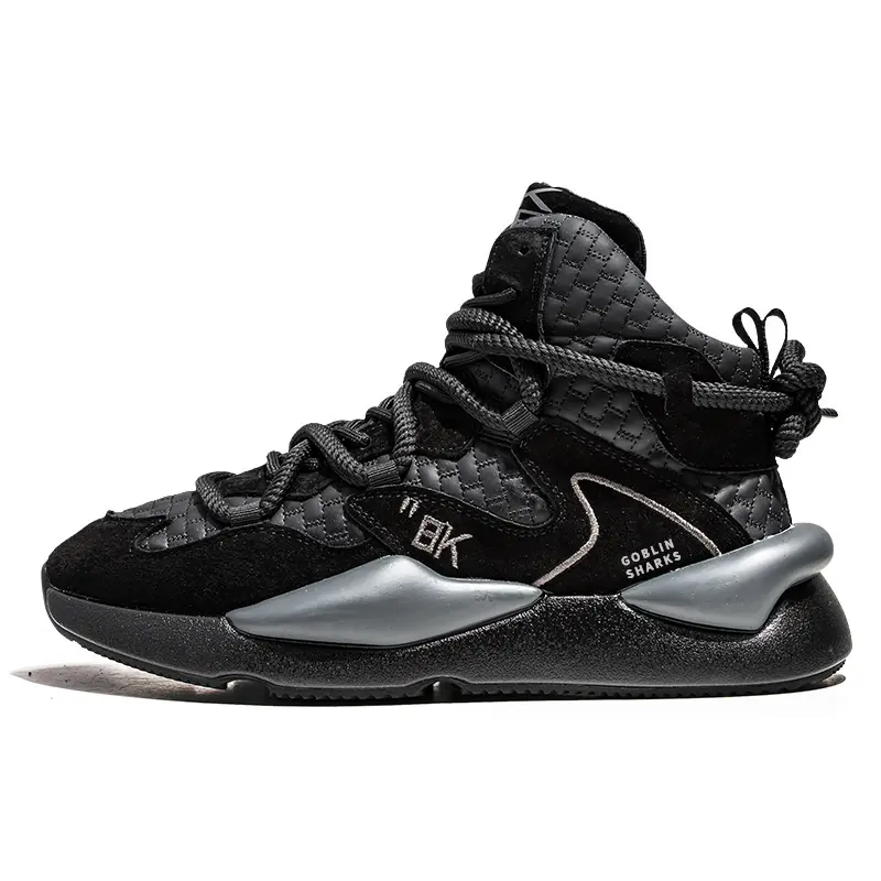 GOBLIN SHARKS 1759 Высокие баскетбольные кроссовки мужские черные, цвет Black
GOBLIN SHARKS 1759 Высокие баскетбольные кроссовки мужские черные, цвет Black