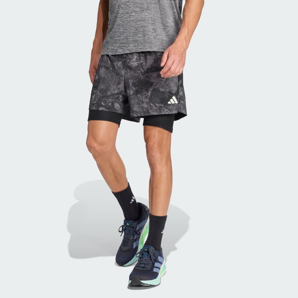 Спортивные шорты Adidas Own The Run Spray Dye 2-In-1 Short, цвет Grey Four/Black
Спортивные шорты Adidas Own The Run Spray Dye 2-In-1 Short, цвет Grey Four/Black