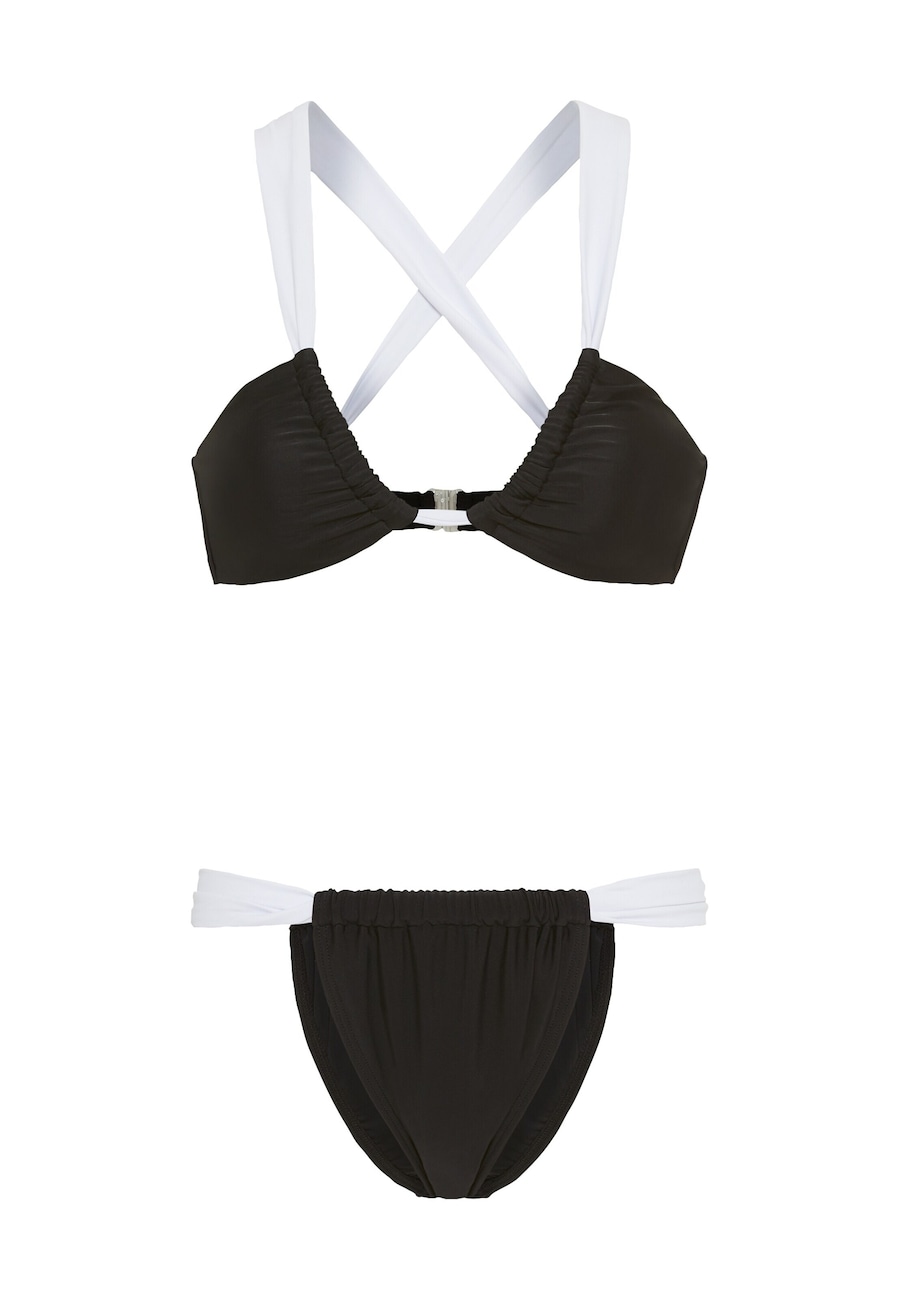 Треугольное бикини LSCN by LASCANA, черный
Треугольное бикини LSCN by LASCANA, черный