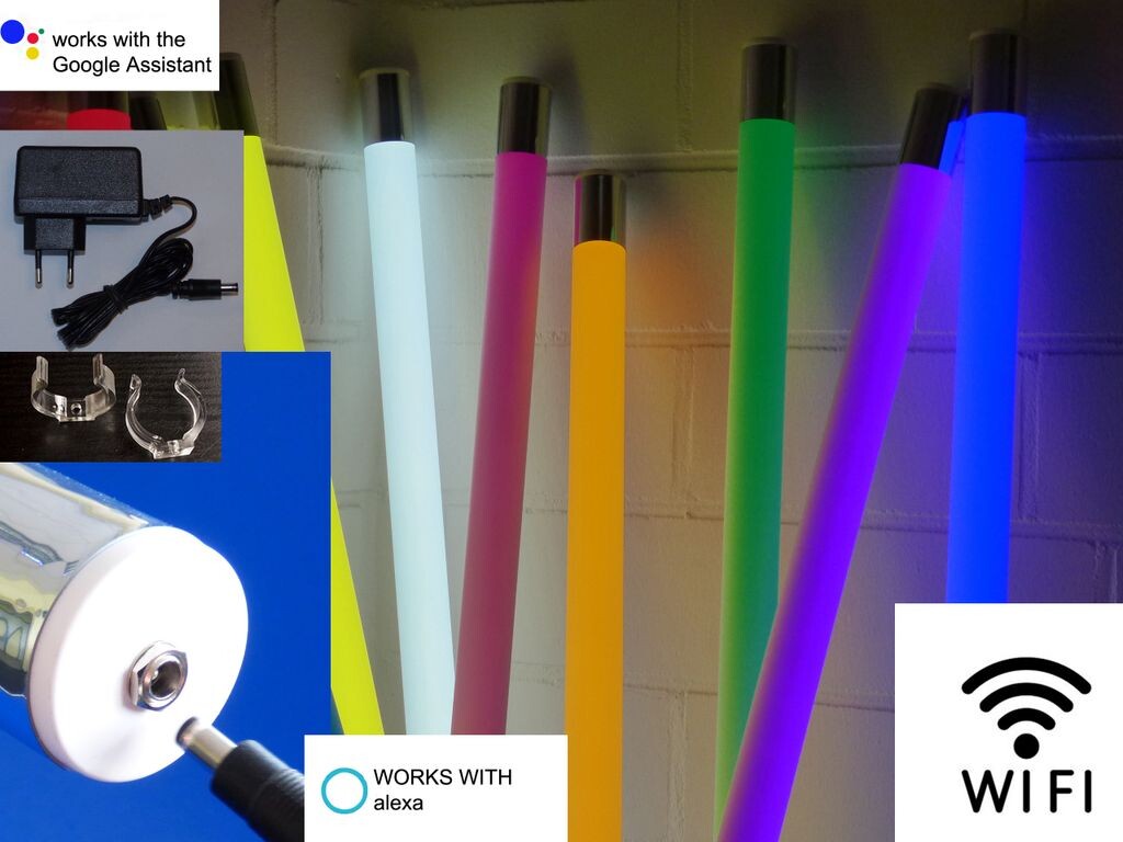 9209 SMART VISION Светодиодный фонарик + приложение 123 см RGB + голосовое управление CCT Xenon, белый
9209 SMART VISION Светодиодный фонарик + приложение 123 см RGB + голосовое управление CCT Xenon, белый
