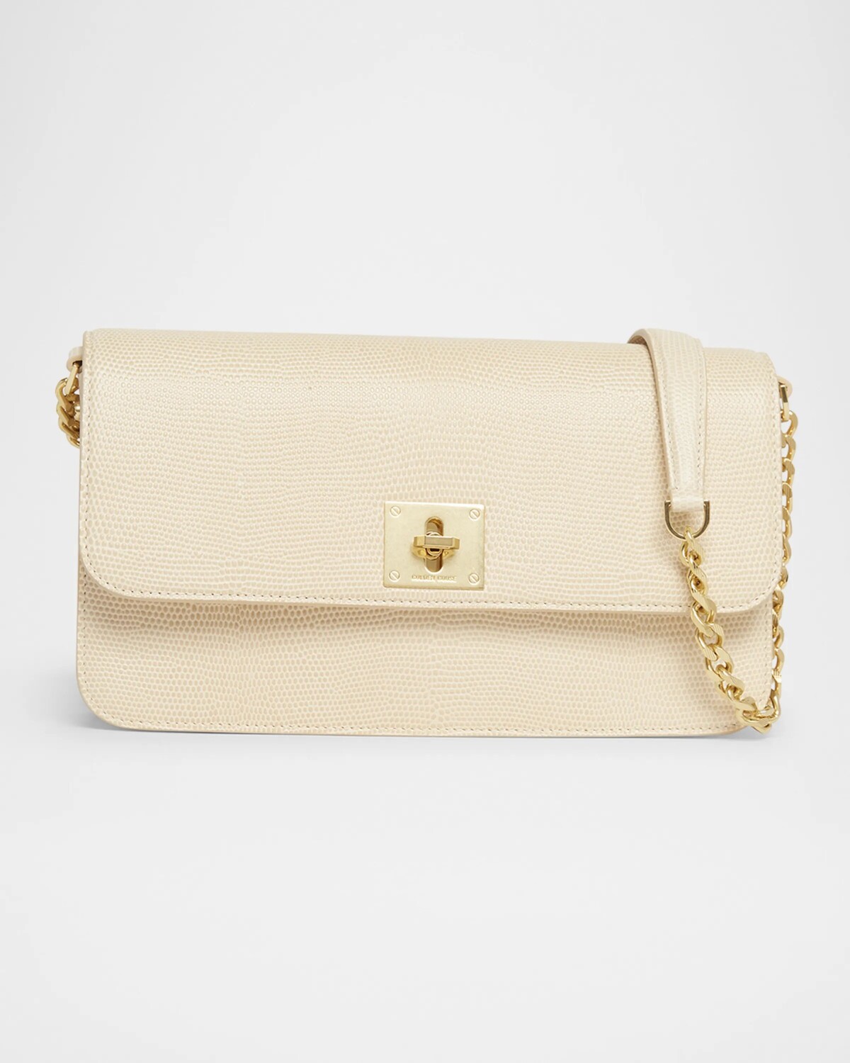 Кожаная сумка на плечо Gioia с тиснением под ящерицу Golden Goose, цвет Vanilla
Кожаная сумка на плечо Gioia с тиснением под ящерицу Golden Goose, цвет Vanilla