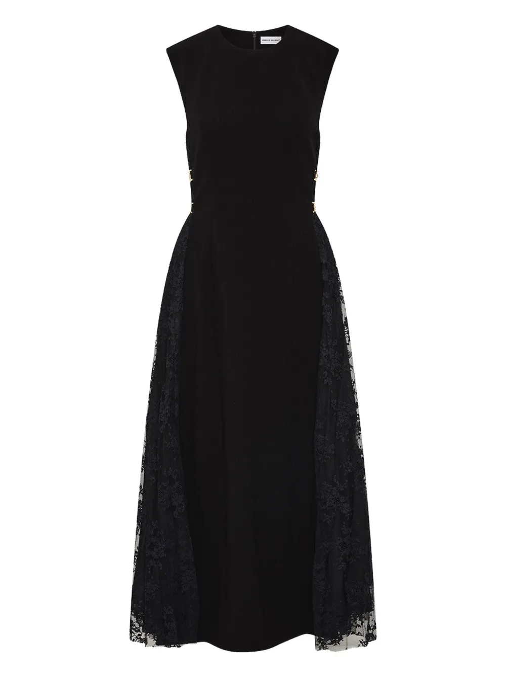 Кружевное платье миди Milena Rebecca Vallance, черный
Кружевное платье миди Milena Rebecca Vallance, черный