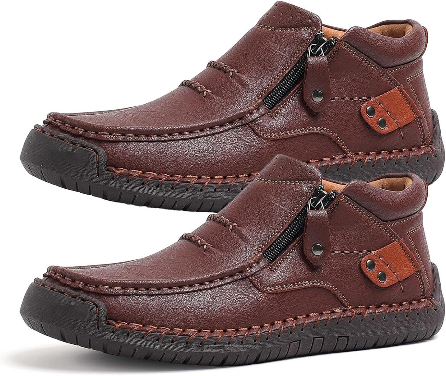 Кожаные слипоны для вождения, мужские ручной работы из премиальной кожи - удобные ботинки с широкой носочной частью и поддержкой свода стопы Generic, темно-коричневый
Кожаные слипоны для вождения, мужские ручной работы из премиальной кожи - удобные ботинки с широкой носочной частью и поддержкой свода стопы Generic, темно-коричневый