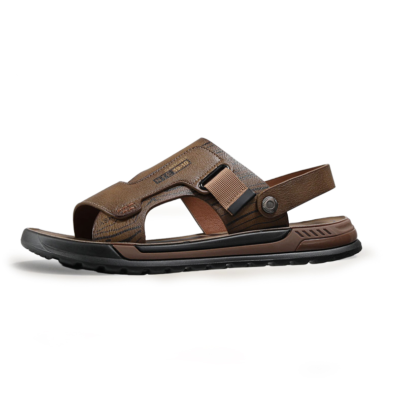 SENJIALUO Пляжные сандалии мужские серо-коричневые, цвет Brown
SENJIALUO Пляжные сандалии мужские серо-коричневые, цвет Brown