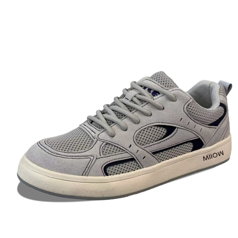 MIIOW Антискользящие износостойкие низкие скейтерские кроссовки мужские Box - серые, цвет Gray
MIIOW Антискользящие износостойкие низкие скейтерские кроссовки мужские Box - серые, цвет Gray
