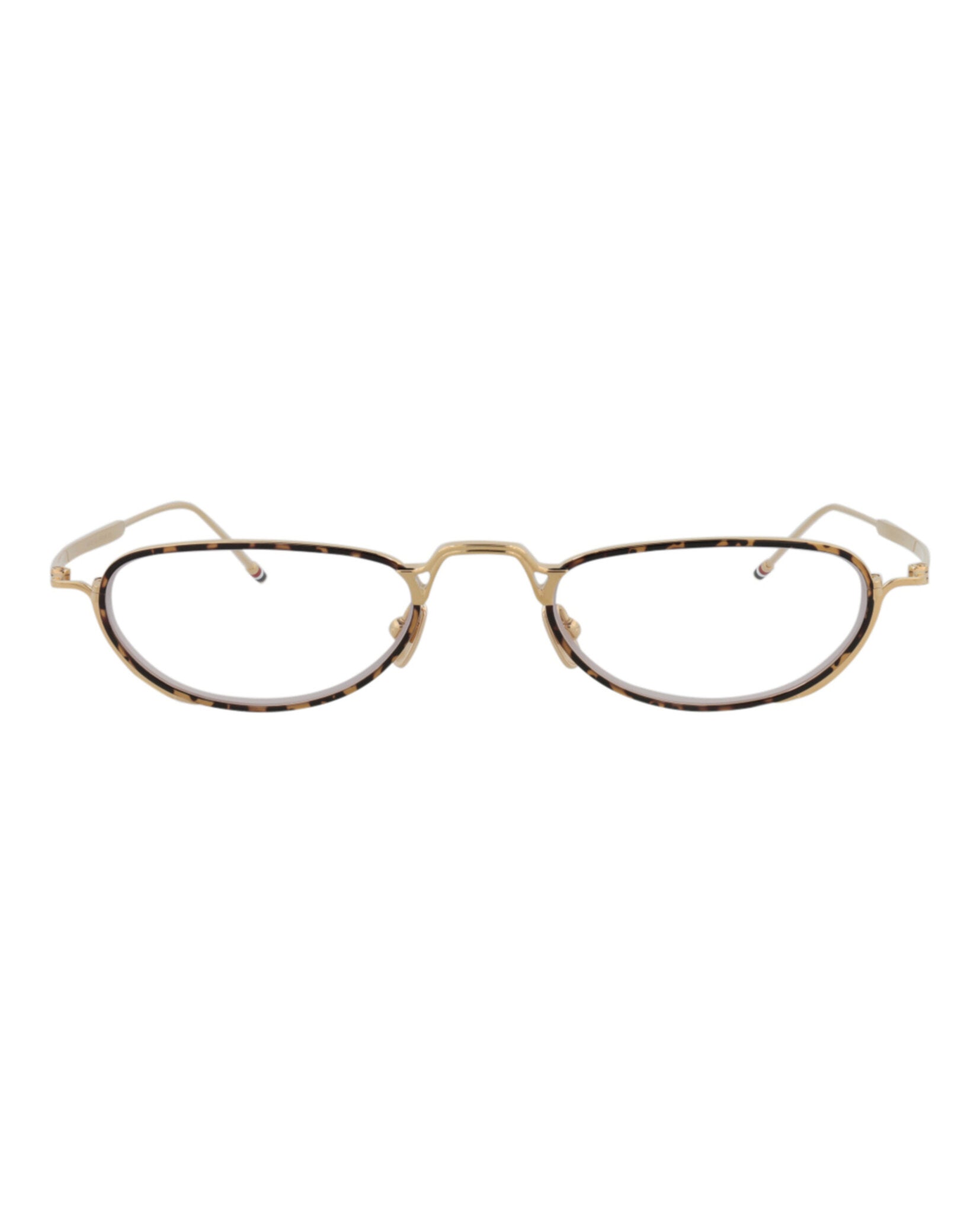 Круглые металлические оптические оправы Thom Browne, цвет tortoise gold transparent
Круглые металлические оптические оправы Thom Browne, цвет tortoise gold transparent