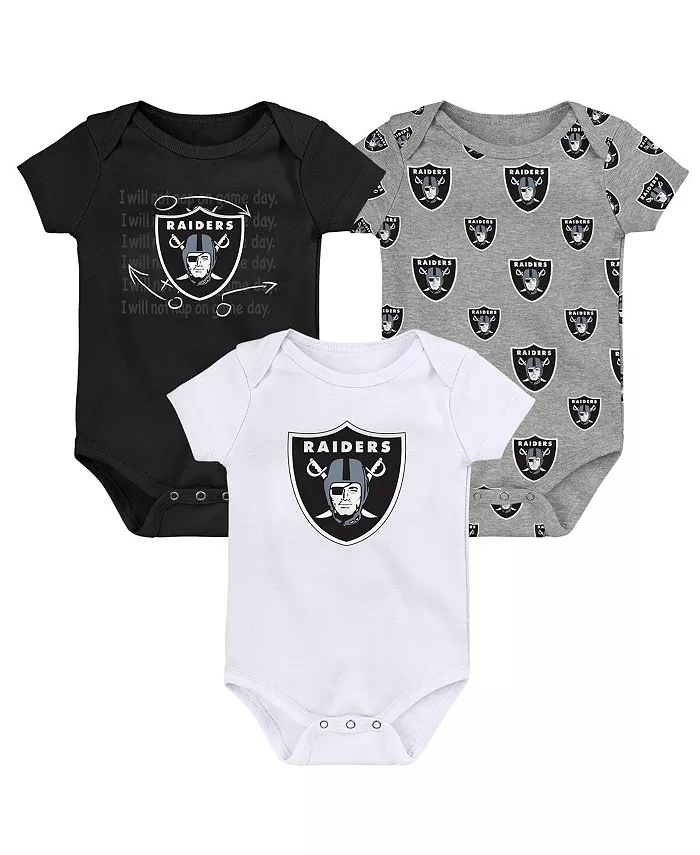 Детский набор из 3 боди для мальчиков и девочек Las Vegas Raider's Team Starter Outerstuff
Детский набор из 3 боди для мальчиков и девочек Las Vegas Raider's Team Starter Outerstuff