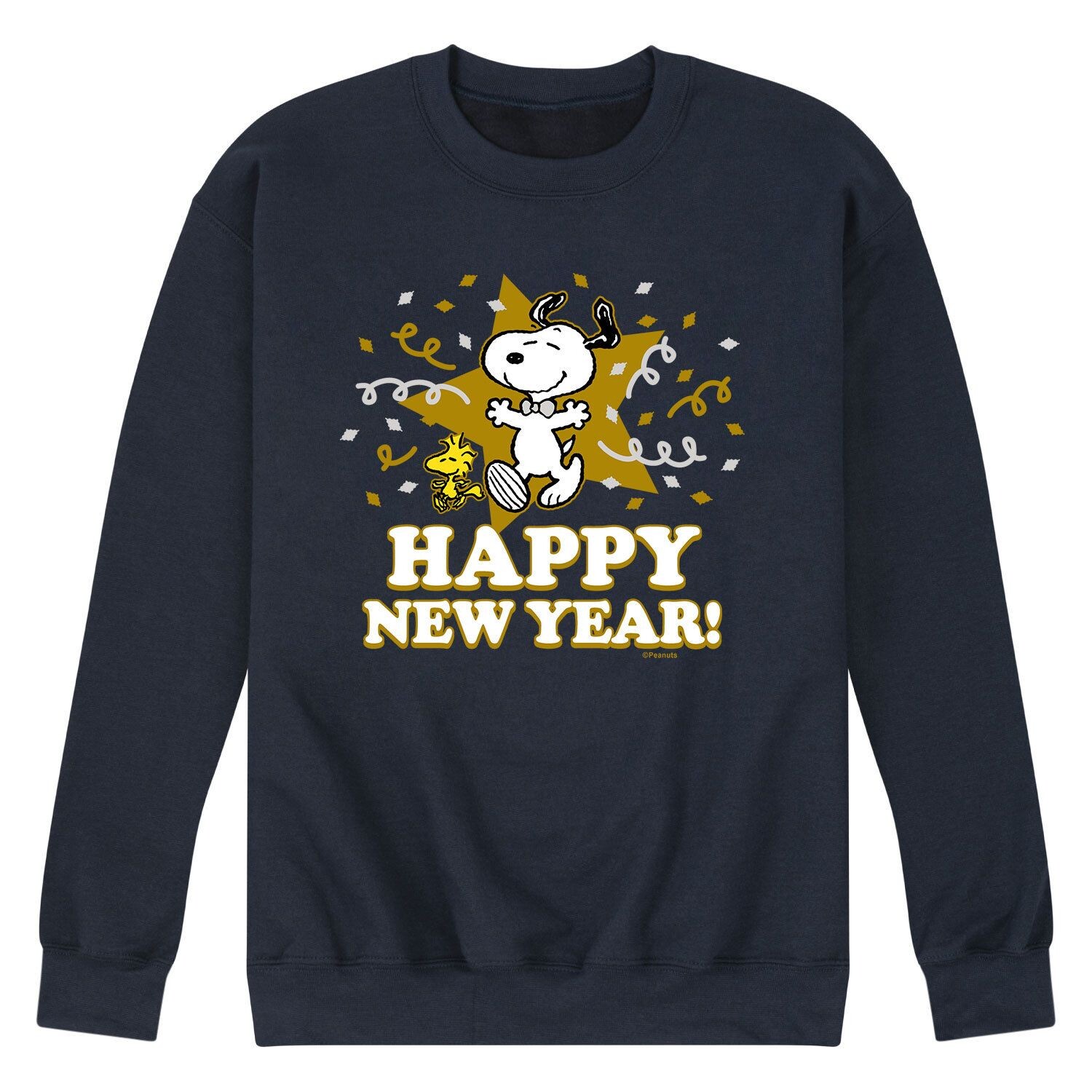 Мужской свитшот Happy New Year с арахисом Licensed Character
Мужской свитшот Happy New Year с арахисом Licensed Character