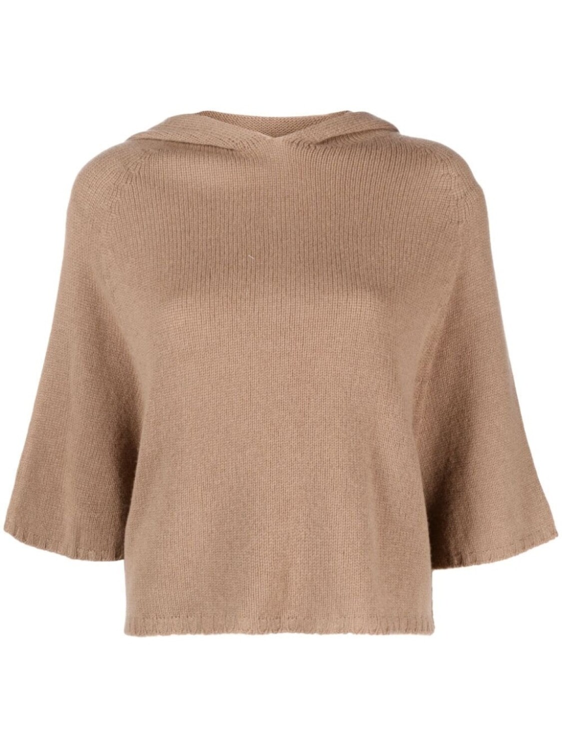 Fabiana Filippi джемпер с капюшоном и рукавами три четверти, коричневый
Fabiana Filippi джемпер с капюшоном и рукавами три четверти, коричневый