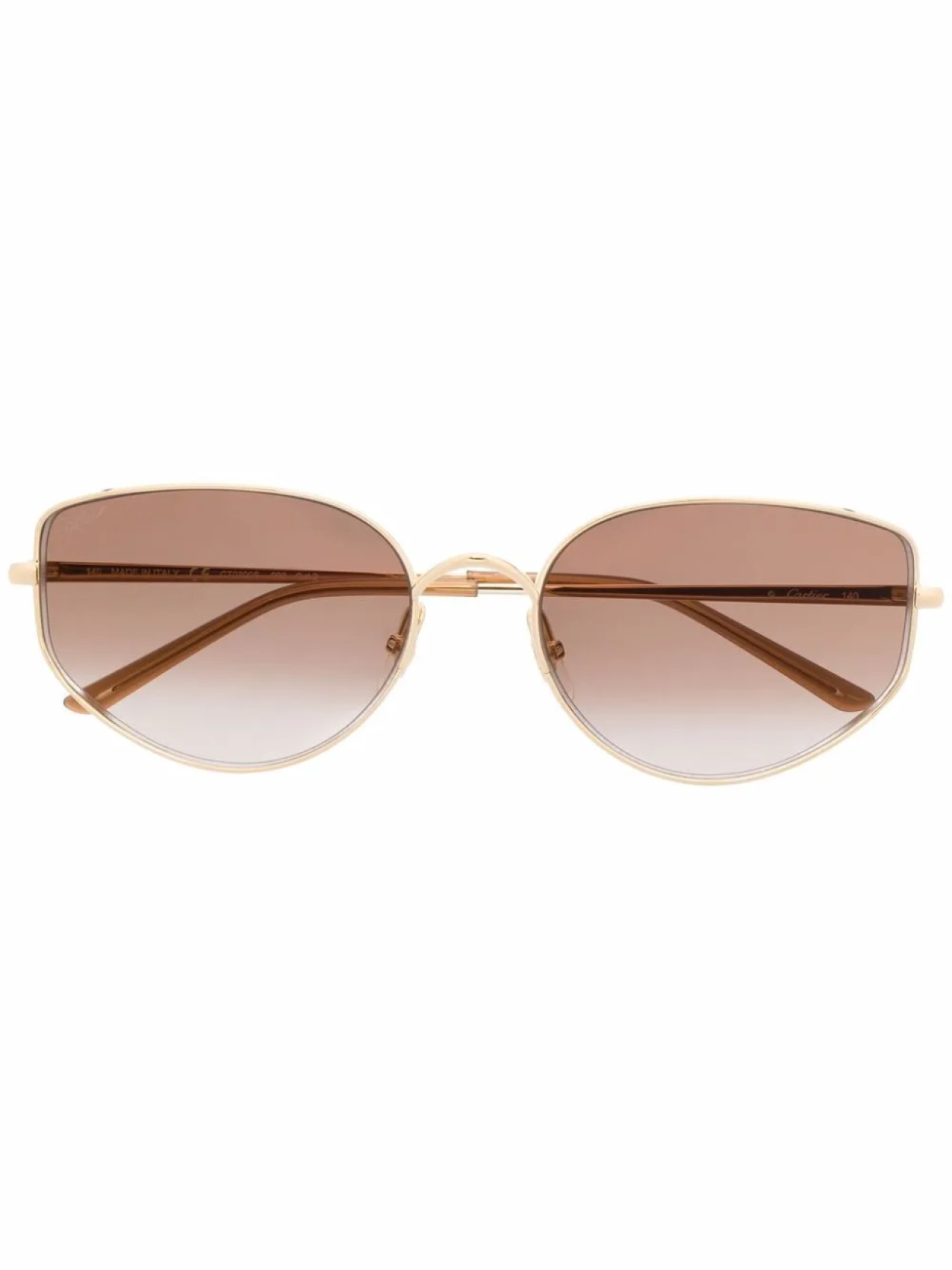Солнцезащитные очки Panthère de Cartier в оправе 'кошачий глаз' Cartier Eyewear, золотой
Солнцезащитные очки Panthère de Cartier в оправе 'кошачий глаз' Cartier Eyewear, золотой