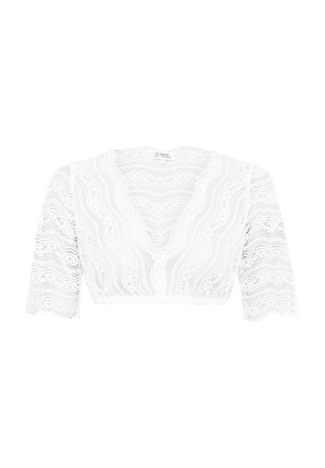 Блузка Дирндль, кружево, V-образный вырез, женская MarJo, белый
Блузка Дирндль, кружево, V-образный вырез, женская MarJo, белый