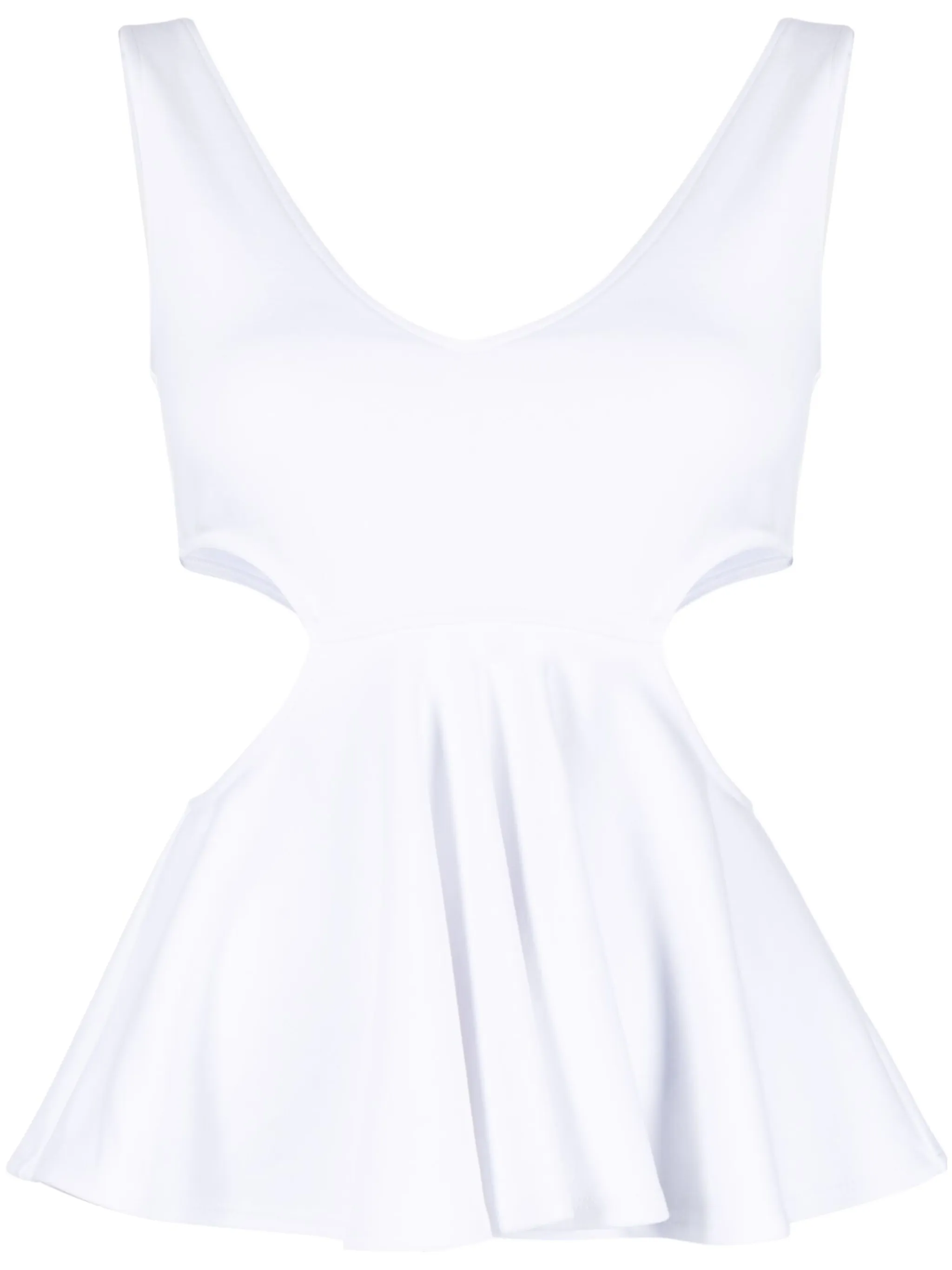 Топ с вырезами и оборками Goen.J, белый
Топ с вырезами и оборками Goen.J, белый