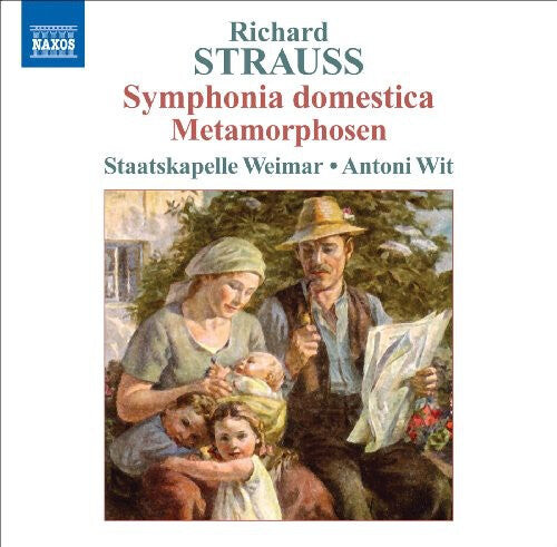 CD диск Strauss, R. / Staatskapelle Weimar / Wit: Symphonia Domestica / Metamorphosen
CD диск Strauss, R. / Staatskapelle Weimar / Wit: Symphonia Domestica / Metamorphosen