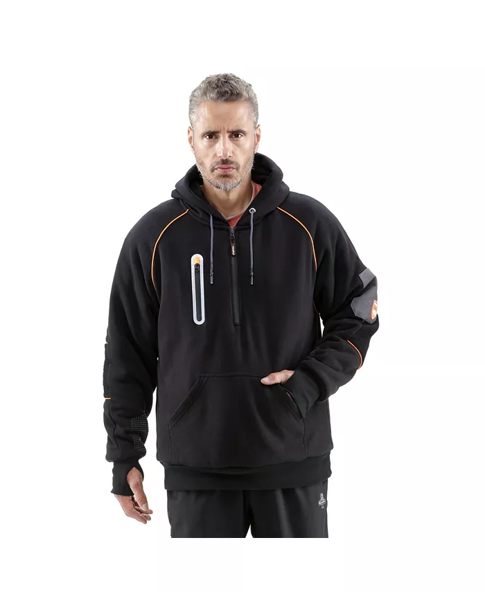 Мужской утепленный худи HiVis PolarForce с капюшоном и карманом-кенгуру — повышенная видимость RefrigiWear, черный
Мужской утепленный худи HiVis PolarForce с капюшоном и карманом-кенгуру — повышенная видимость RefrigiWear, черный