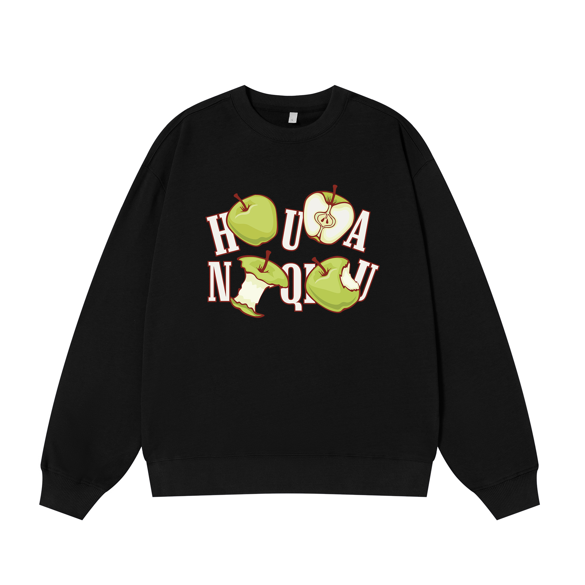 Свитшот с круглым вырезом Unisex HUANQIU, черный (fleece-lined)
Свитшот с круглым вырезом Unisex HUANQIU, черный (fleece-lined)