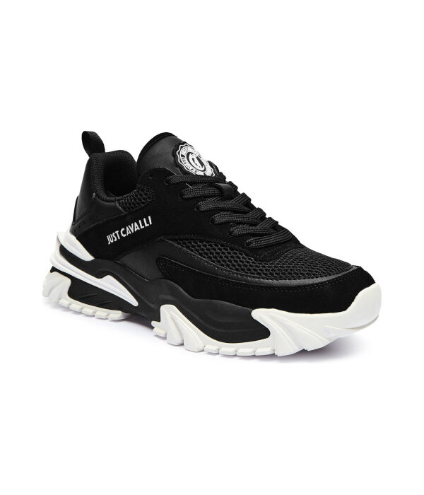 Кожаные кроссовки Just Cavalli, черный
Кожаные кроссовки Just Cavalli, черный