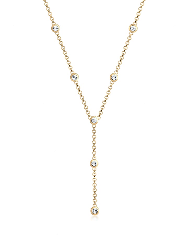 Elli Колье из серебра 925 пробы с золотым покрытием
Elli Колье из серебра 925 пробы с золотым покрытием