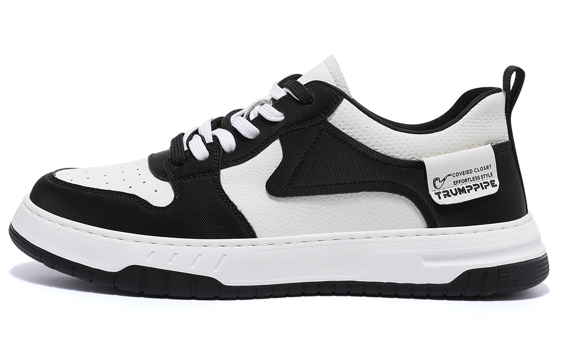 Мужские скейтерские кроссовки бело-черные TRUMPPIPE
Мужские скейтерские кроссовки бело-черные TRUMPPIPE