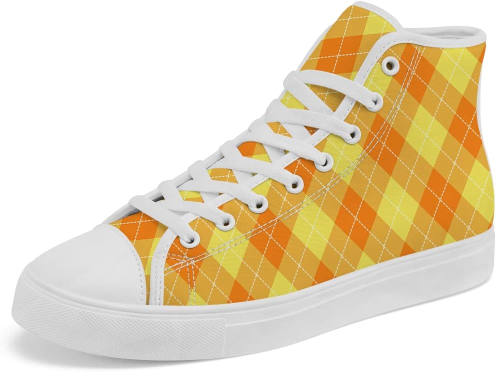 Кеды Chebing Plaid высокие на шнуровке, повседневная обувь для мужчин и женщин, желтый
Кеды Chebing Plaid высокие на шнуровке, повседневная обувь для мужчин и женщин, желтый