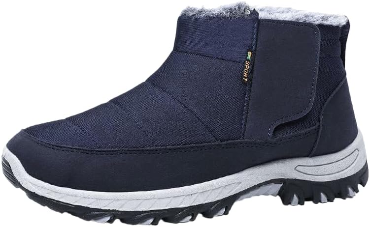 Зимние водонепроницаемые утепленные строительные ботинки Hhhchpm с меховой подкладкой для походов, мужские снежные ботинки, синий
Зимние водонепроницаемые утепленные строительные ботинки Hhhchpm с меховой подкладкой для походов, мужские снежные ботинки, синий