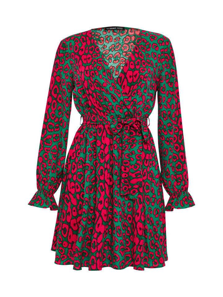 Платье до колена Threadbare, зеленый
Платье до колена Threadbare, зеленый