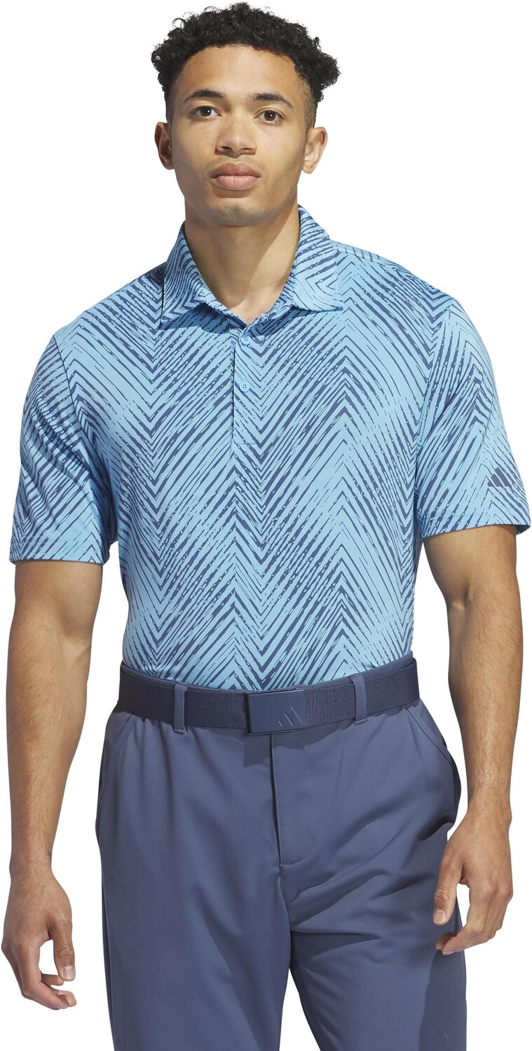 Поло adidas Golf Ultimate365 All Over Print Short Sleeve Polo, цвет Semi Blue Burst/Preloved Ink
Поло adidas Golf Ultimate365 All Over Print Short Sleeve Polo, цвет Semi Blue Burst/Preloved Ink