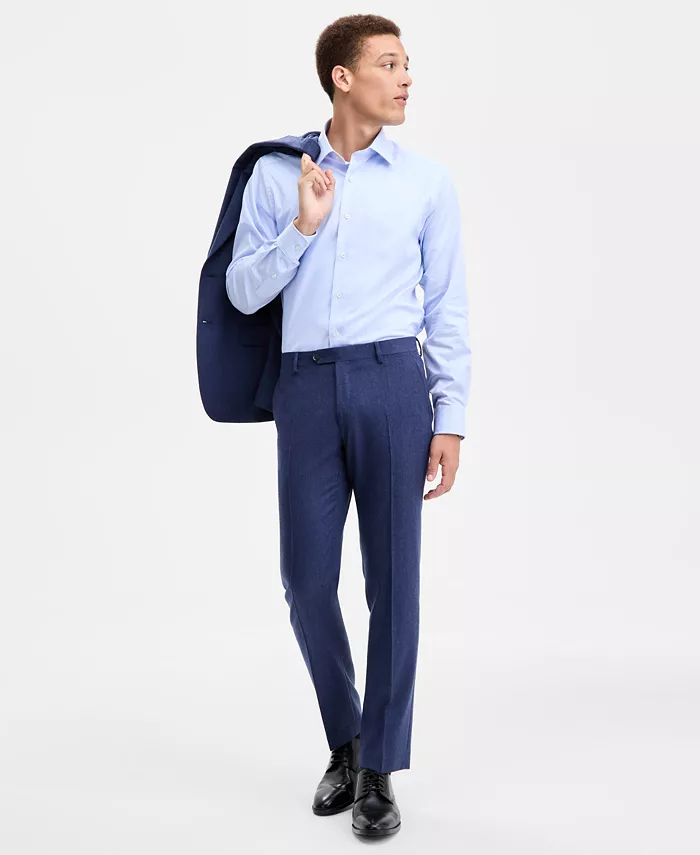 Мужские современные шерстяные раздельные брюки Tommy Hilfiger, синий
Мужские современные шерстяные раздельные брюки Tommy Hilfiger, синий