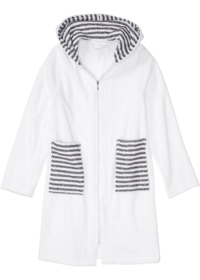 Махровый халат из натурального хлопка Bpc Bonprix Collection, белый
Махровый халат из натурального хлопка Bpc Bonprix Collection, белый