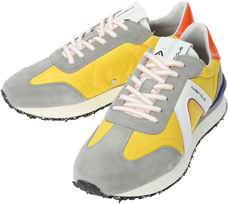 Мужские кроссовки для гольфа AMBITIOUS, желтый/серый
Мужские кроссовки для гольфа AMBITIOUS, желтый/серый