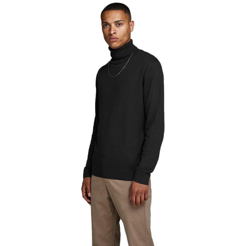 Свитер Jack & Jones Emil Knit Rollneck, черный
Свитер Jack & Jones Emil Knit Rollneck, черный