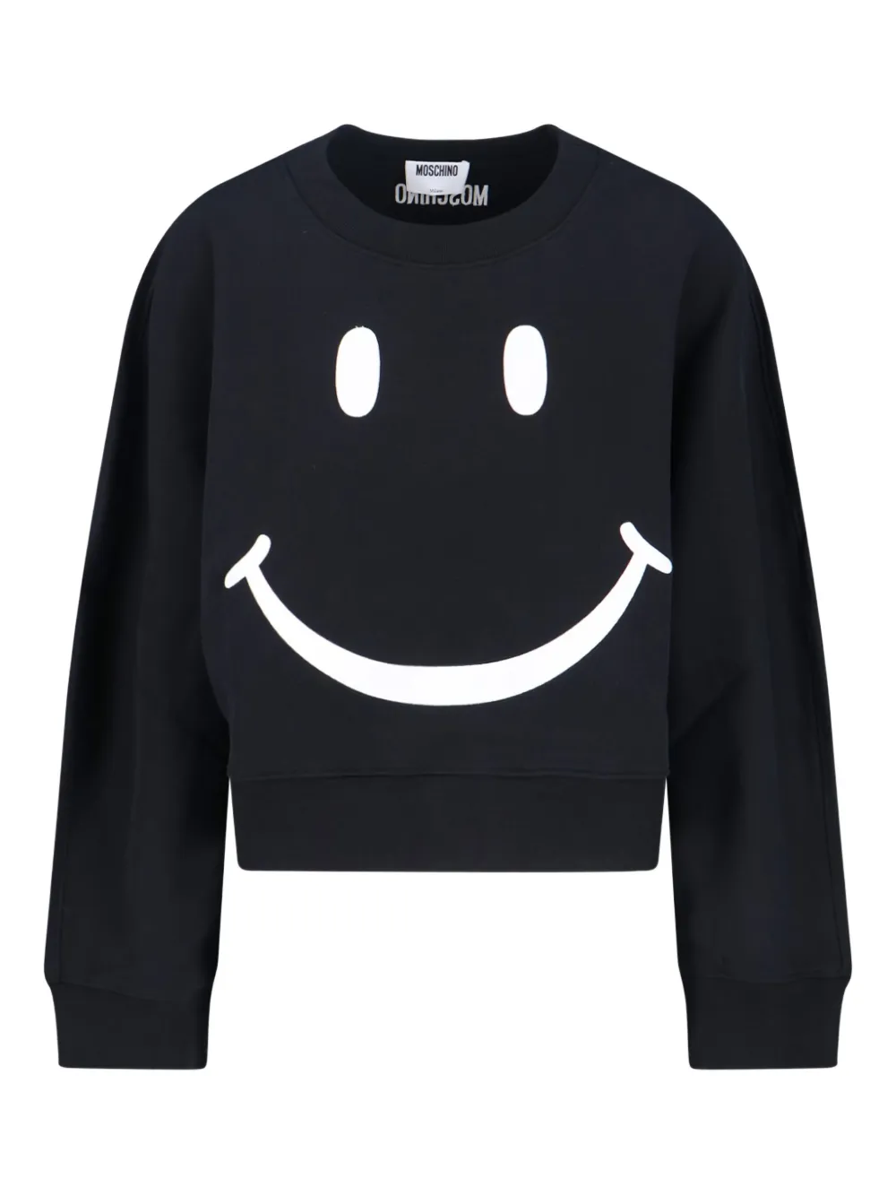 Свитер Smiley с графичным принтом Moschino, черный
Свитер Smiley с графичным принтом Moschino, черный