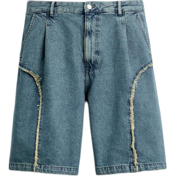 Джинсовые шорты мужские цвета морской волны Zara, цвет Sea Blue
Джинсовые шорты мужские цвета морской волны Zara, цвет Sea Blue