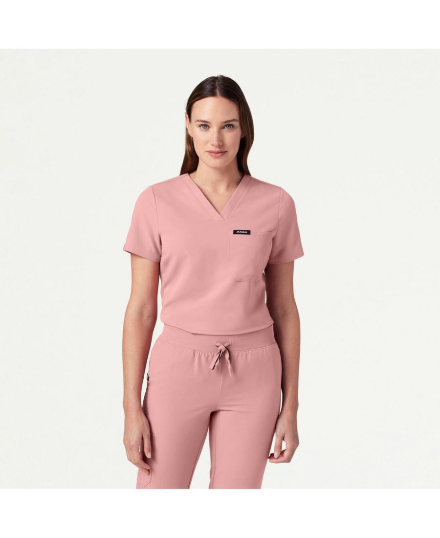 Женская медицинская блузка Rhena с одним карманом, облегающего кроя и V-образным вырезом Jaanuu, Mauve
Женская медицинская блузка Rhena с одним карманом, облегающего кроя и V-образным вырезом Jaanuu, Mauve