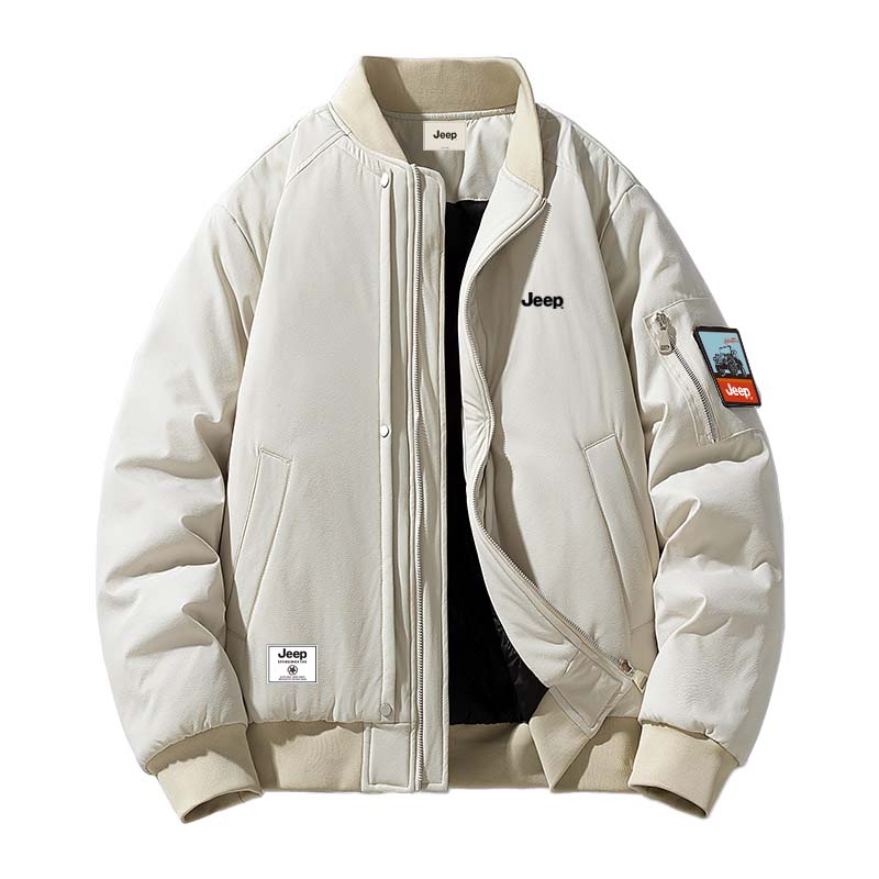 Пуховик Unisex с воротником-стойкой утолщенный Puffer Jacket Jeep, оранжевый
Пуховик Unisex с воротником-стойкой утолщенный Puffer Jacket Jeep, оранжевый