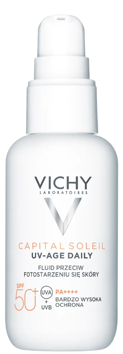 Vichy Capital Soleil UV-Age Daily SPF50 крем для лица, 40 ml
Vichy Capital Soleil UV-Age Daily SPF50 крем для лица, 40 ml