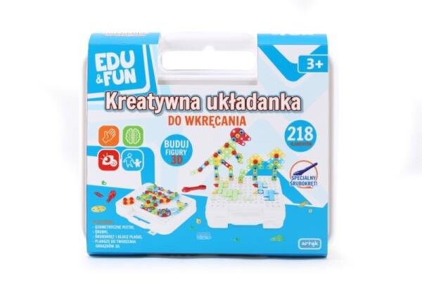Креативный пазл с завинчиванием, 218 деталей. 128806 Искусство Artyk
Креативный пазл с завинчиванием, 218 деталей. 128806 Искусство Artyk