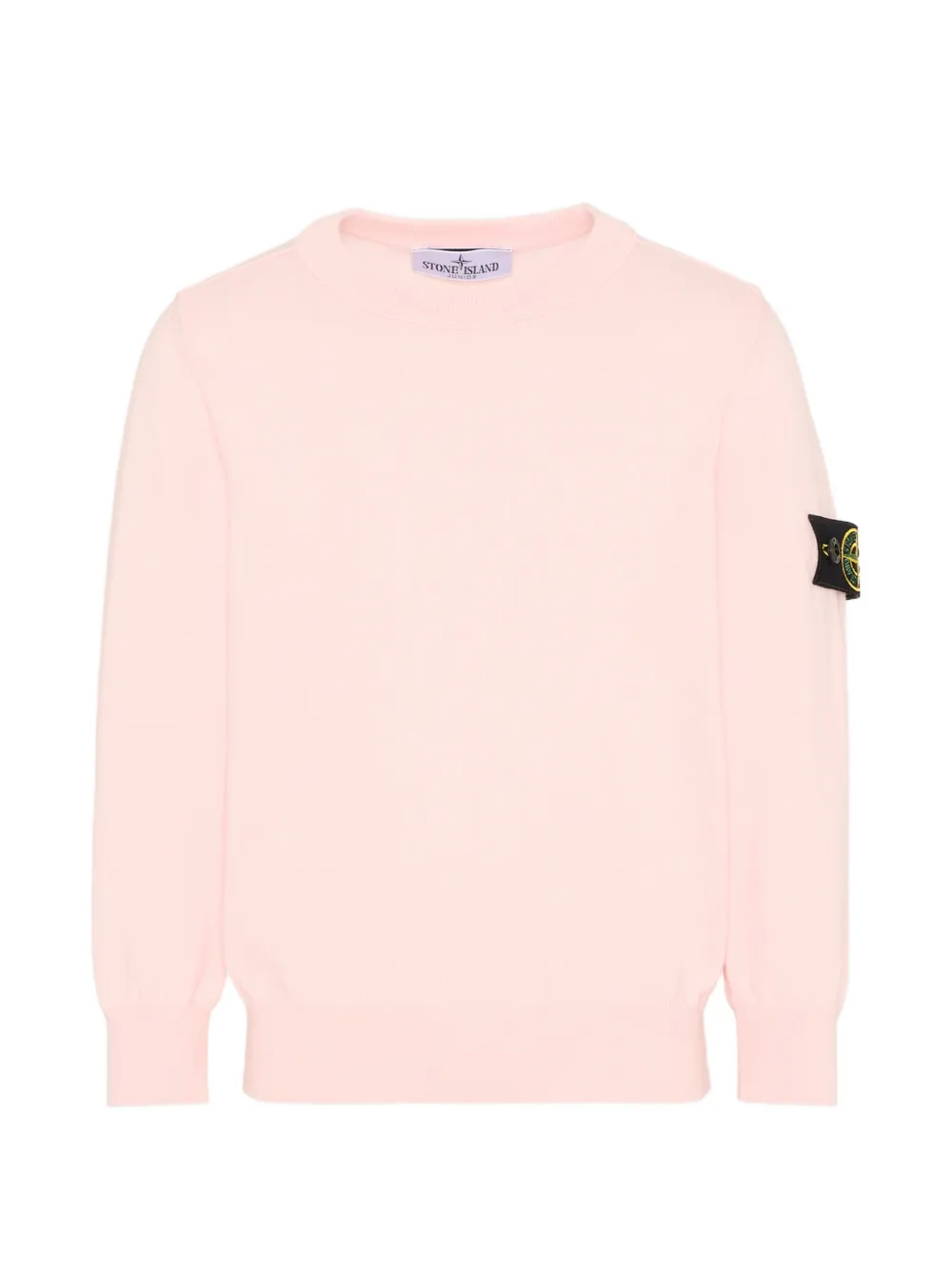 Свитер с круглым вырезом и нашивкой-логотипом Stone Island Junior, розовый
Свитер с круглым вырезом и нашивкой-логотипом Stone Island Junior, розовый