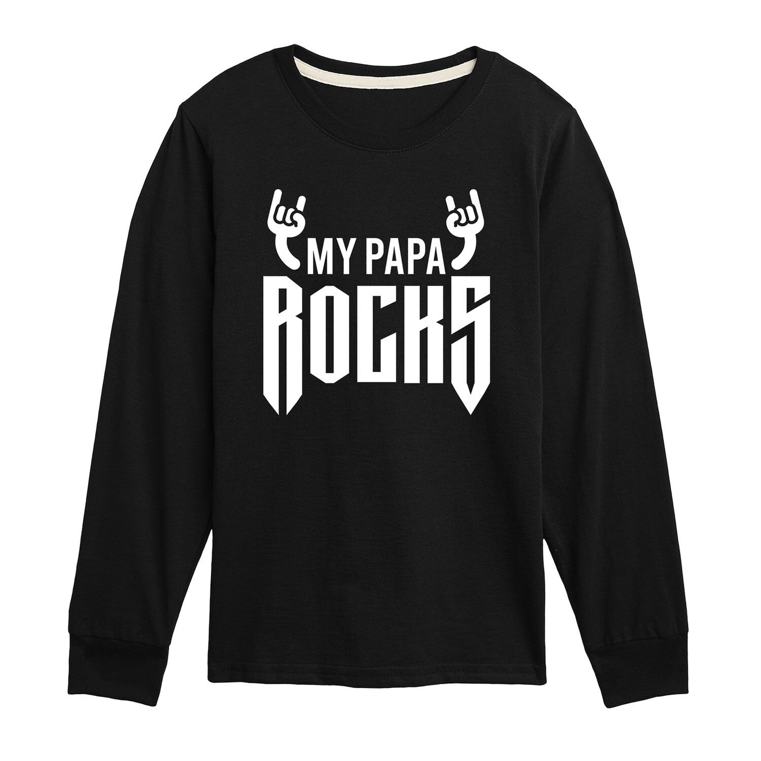 Футболка с рисунком My Papa Rocks для мальчиков 8–20 лет Licensed Character, черный
Футболка с рисунком My Papa Rocks для мальчиков 8–20 лет Licensed Character, черный