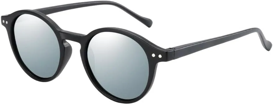 Ретро круглые поляризованные солнцезащитные очки для мужчин и женщин, винтажные маленькие круглые солнцезащитные очки, защитные очки GHVWYX, 013 Silver Mirrored
Ретро круглые поляризованные солнцезащитные очки для мужчин и женщин, винтажные маленькие круглые солнцезащитные очки, защитные очки GHVWYX, 013 Silver Mirrored