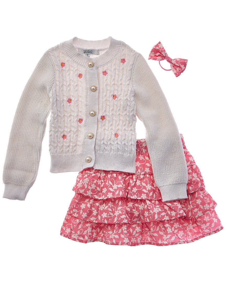 Badgley Mischka Abigail Комплект из 3 предметов, белый
Badgley Mischka Abigail Комплект из 3 предметов, белый