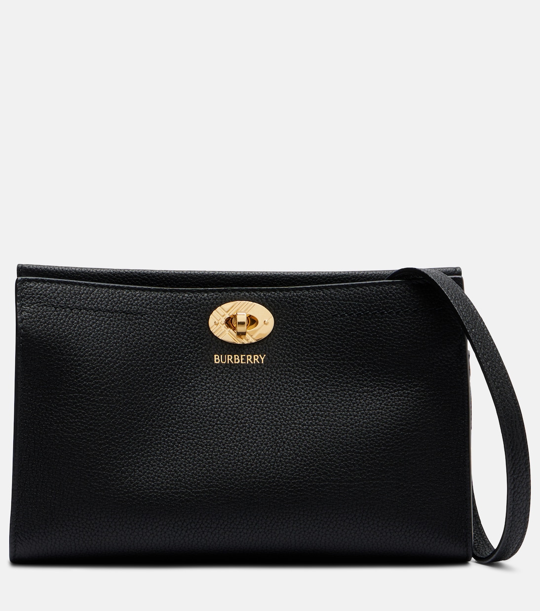 Маленькая кожаная сумка через плечо Burberry, черный
Маленькая кожаная сумка через плечо Burberry, черный